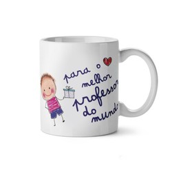 Taza cerámica Para o melhor professor do mundo