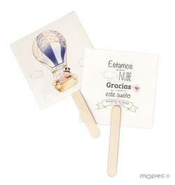 Abanico Pit&Pita Estamos en una nube...WEB PROMO