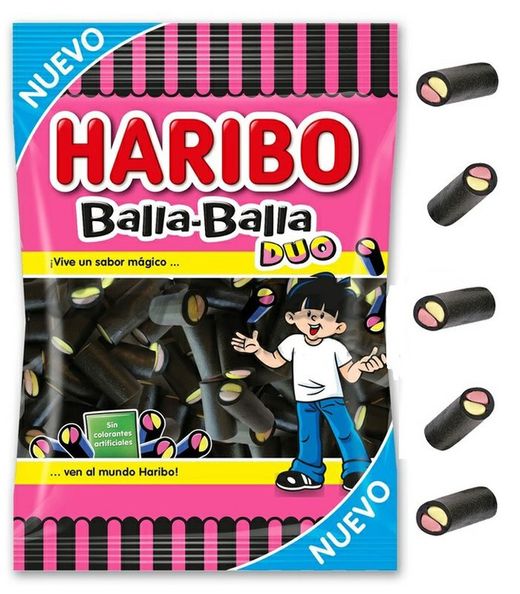 Balla Balla Duo 100Gr 18 Haribo Sachets