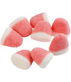 Besos Fresa de Trolli (1kg). Gominolas besos fresa con nata