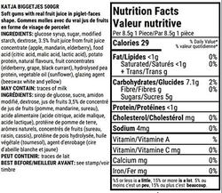 Golosinas veganas Biggetjes veganos (500 gramos) de Katja. Cerditos veganos