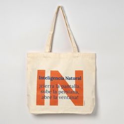 Bolsa algodón con asas IN 40x35x6cm.