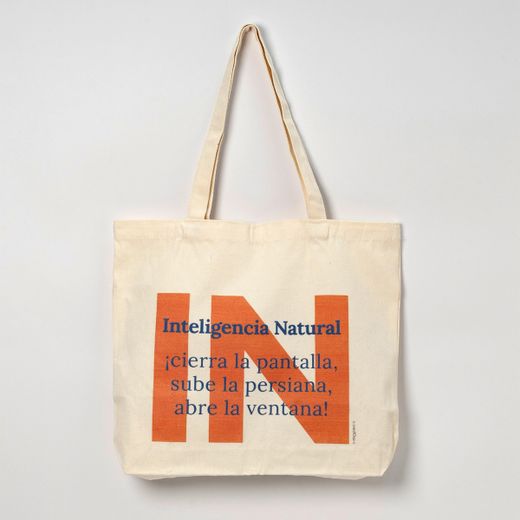 Bolsa algodón con asas IN 40x35x6cm.