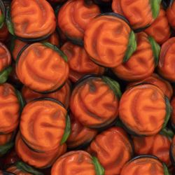 Glänzende Kürbistasche von Vidal