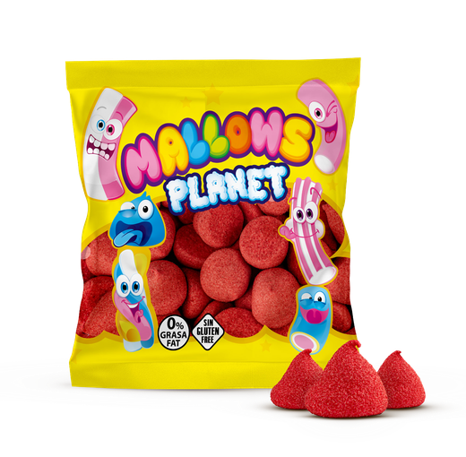 Sac Top Mallows Fraise Rouge