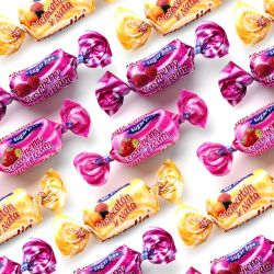 Caramelo masticable Sin Azúcar de Fresa, Melocoton y Frambuesa (1kg) de Pictolin