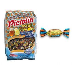Caramelos Miel y Limon Pictolin Sin Azúcar (1kg) de Intervan