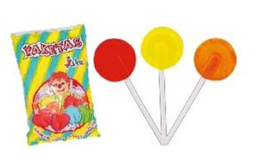 Jake sortierte runde Lutschertasche (150U.)