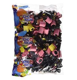 Sachet de réglisse assorti King Regal anglais