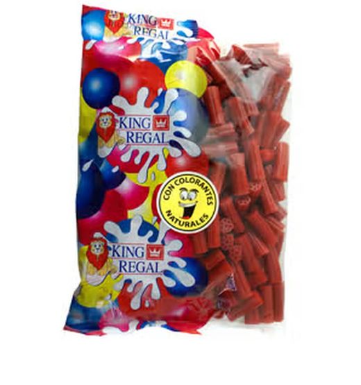 Regaliz roja Taco Barra Fresa King Regal (1kg)