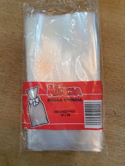 Bolsas 10 x20 Celofan Transparente