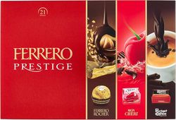 Caja de Bombones Ferrero Prestige T-21 (21 unidades). Surtido de Bombones Ferrero