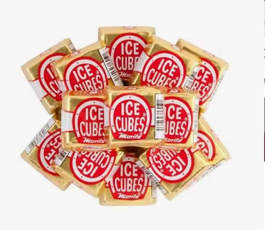 Ice Cubes Moritz (150 unidades). Bombones de menta con chocolate