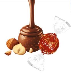 Bombones  Lindor Avellana (2kg) 160 unidades