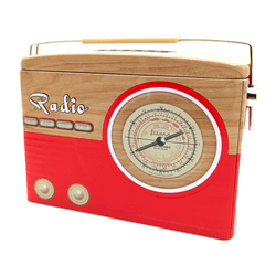 Lata bombones praliné leche 'Radio' roja 300g de Chocoday