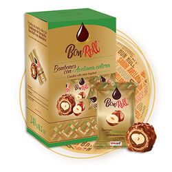 Chocolate Bon Roll com Avelã Inteira