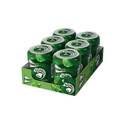 Trident 60 minuti Peppermint Canister 50 gomme senza zucchero. Gomma alla menta piperita senza zucchero