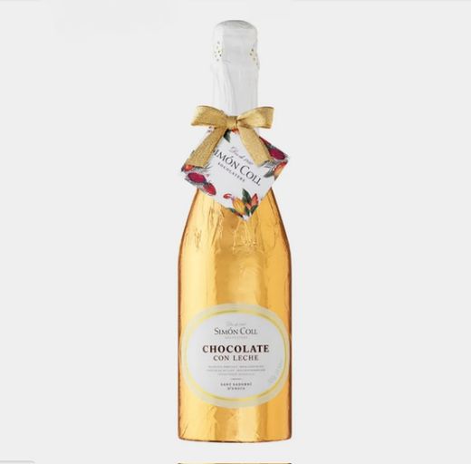 Botella Cava de chocolate de 1L de Simón Coll (300 gramos)