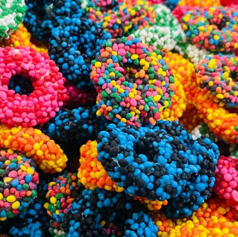 Burmar Crater Loops Surtidos. Aros envueltos con granos super ácidos de Burmar 1kg