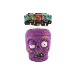 Cabeza Zombie Halloween Piruletas Pintalenguas (175 unidades) Cerdán