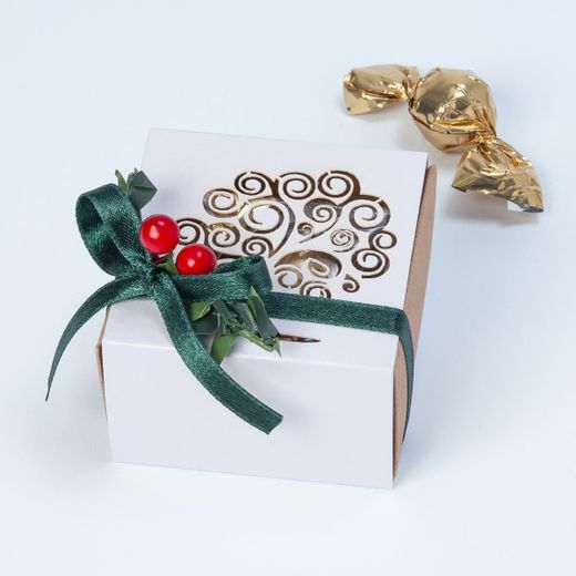 Cajita árbol de la vida decoración navideña 3 crokichocs*