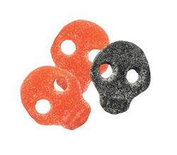 Calaveras Acidas Moras Y Naranjas 290Uds