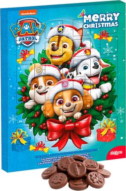 Calendario adviente chocolate Navidad de la Patrulla Canina (50gr) de Dekora