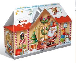 Calendario adviento casa 3D kinder (modelo aleatorio)