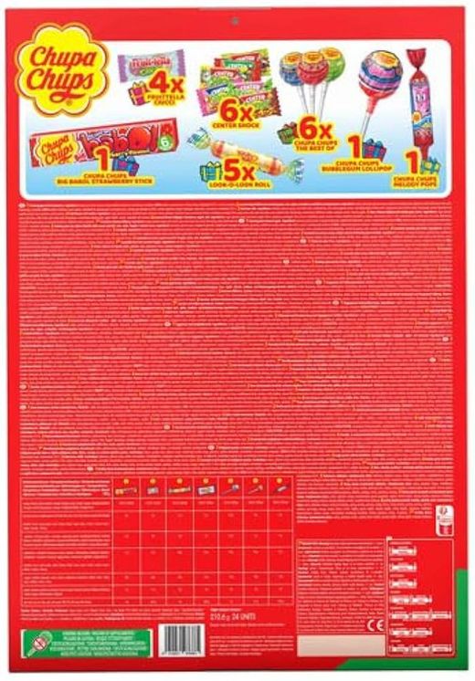 Calendario adviento Chupa Chups (213gr)