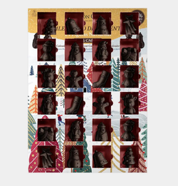 Calendario Adviento Figuras 3D Chocolate 70% (216gramos)