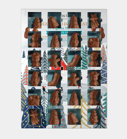 Calendario Adviento Figuras 3D Chocolate con leche