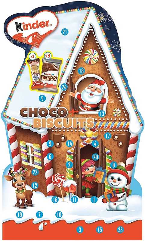 Calendrier de l'Avent Biscuits Kinder Choco — Sweet Center