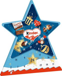 Calendario adviento kinder Estrella (149gr)
