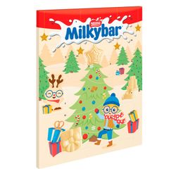 Calendario adviento Milkybar. Calendario adviento chocolate blanco