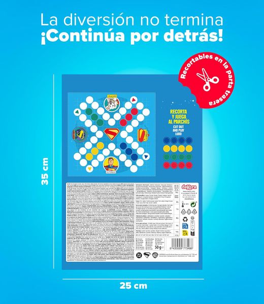 Calendario adviento Navidad chocolate Superman (50gr) de Dekora