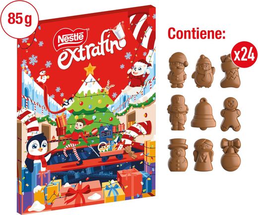 Calendario adviento Nestle Extrafino (85 gramos)