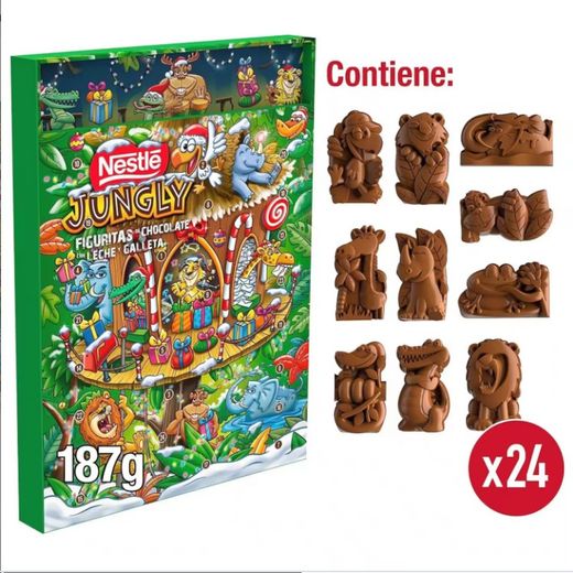 Calendrier de l'Avent Nestlé Jungle