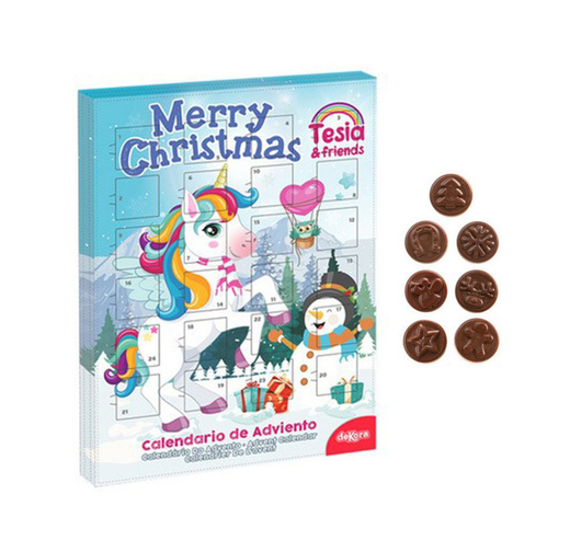 Calendario adviento unicornio Tesia & friends