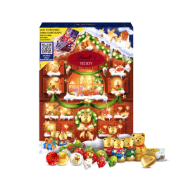 Calendario de adviento navidad chocolate Lindt (170 gramos)