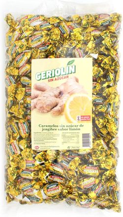 Caramelo Geriolín Jengibre y Limón sin azúcar Gerio