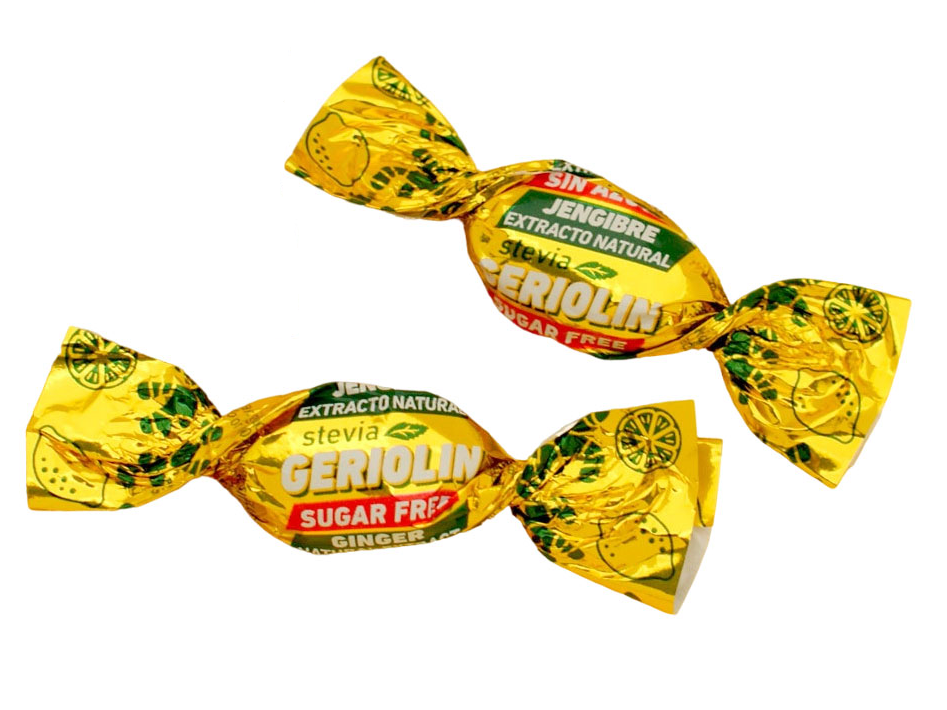 Caramelo Geriolín Jengibre y Limón sin azúcar Gerio 1 Kg