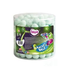 Caramelle gommose alla mela con pica pica. Rocket Balls FRISIA palline acide alla mela di CFV