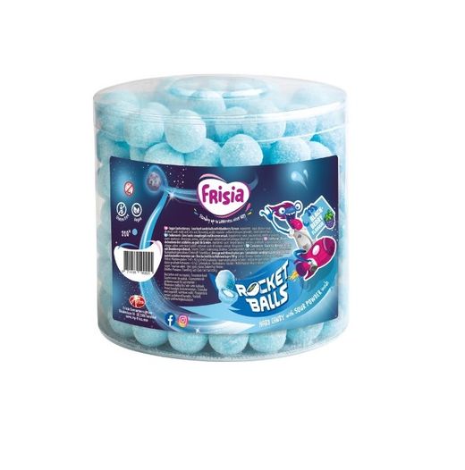 Caramelle gommose alle more con pica pica. Rocket Balls Acid Balls Blackberry FRISIA di CFV