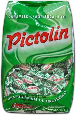 Caramelo Pictolin Eucalipto Clasico de Intervan