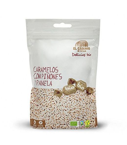 Bio-Pinienkerne und Panela-Bonbons (65Gr. Beutel)