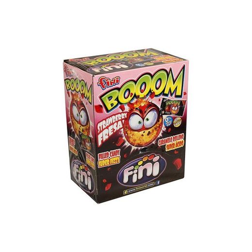 Bonbons aux fraises Boom 200Uds Fini