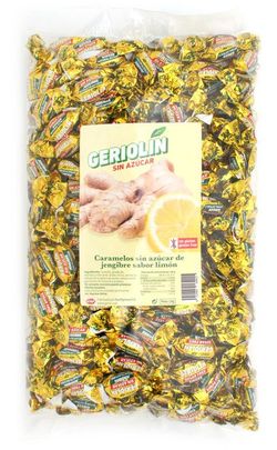 Caramelle Senza Zucchero Zenzero E Limone (1Kg) di Gerio