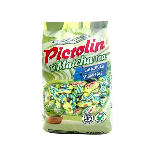 Caramelle al tè matcha senza zucchero Intervan Pictolin