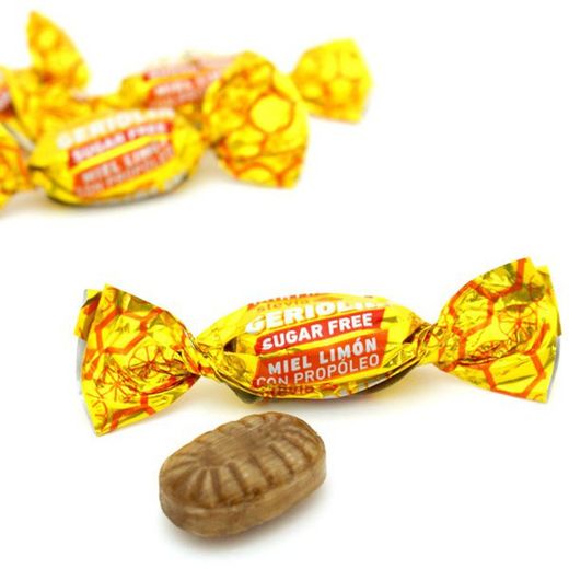 Bonbons au miel et au citron avec propolis sans sucre (1Kg) par Gerio