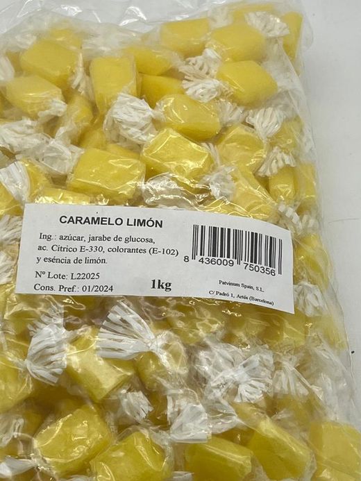 Caramelos Limon Taco Aguera Artesanos de Agüera